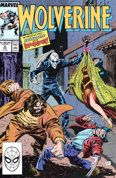 Wolverine #4 Marvel Comics (1988)