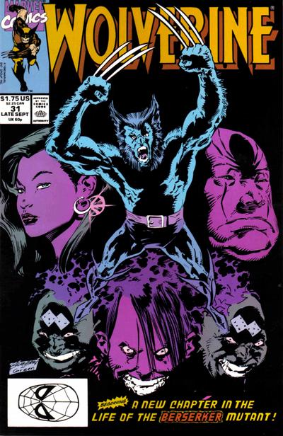 Wolverine #31 Marvel Comics (1988)