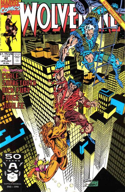 Wolverine #42 Marvel Comics (1988)