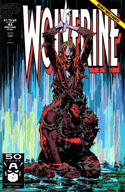 Wolverine #43 Marvel Comics (1988)