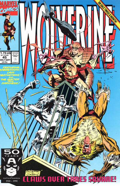 Wolverine #45 Marvel Comics (1988)