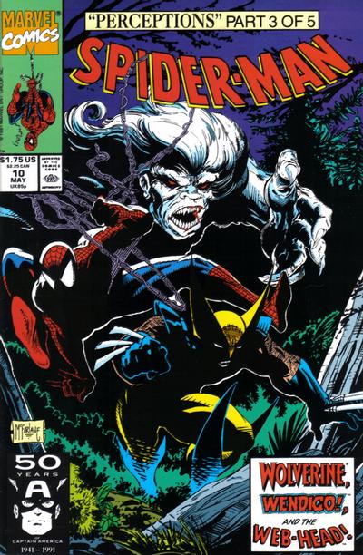 Spider-man #10 Marvel Comics (1990)