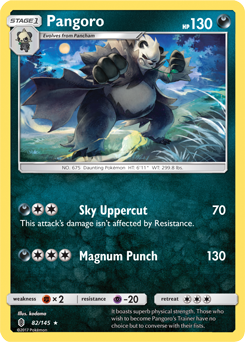 Guardians Rising 082/145 Pangoro