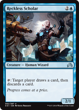 Shadows Over Innistrad 082/297 Reckless Scholar