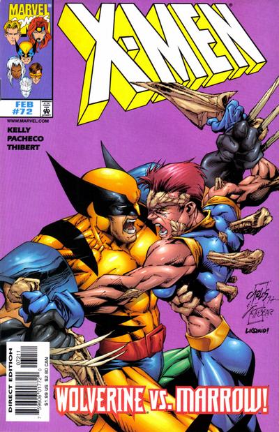X-Men #72 Marvel Comics (1991)