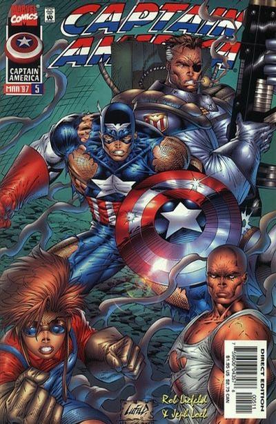 Captain America #5 Marvel Comics (1996)