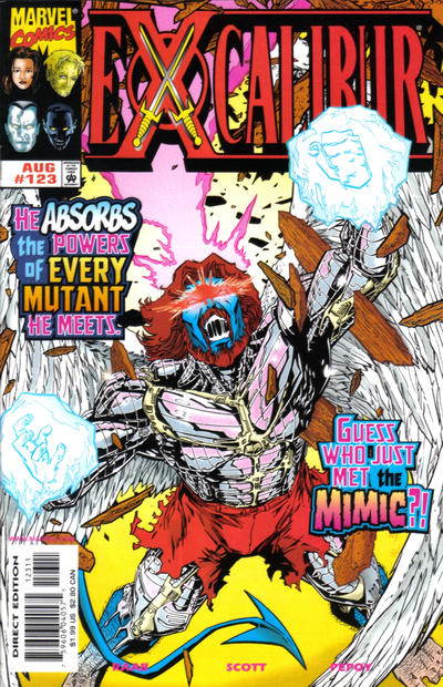 Excalibur #123 Marvel Comics (1988)