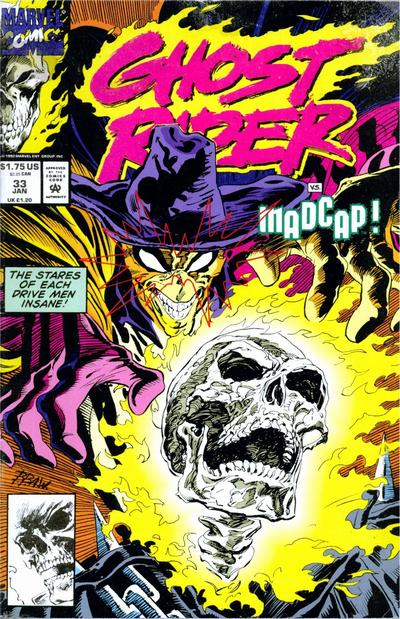 Ghost Rider #33 Marvel Comics (1990)