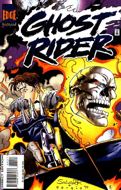 Ghost Rider #72 Marvel Comics (1990)