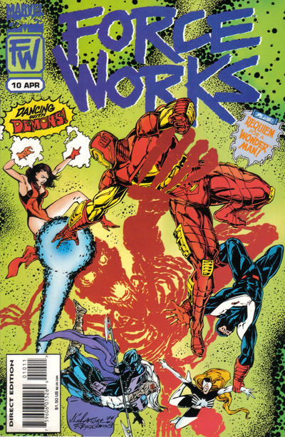 Force Works #10 Marvel Comics (1994)