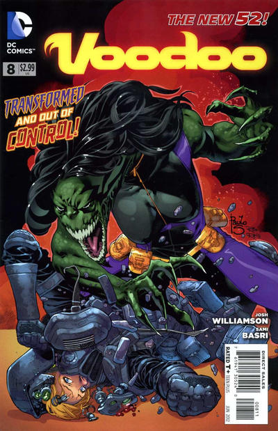Voodoo #8 DC Comics (2011)