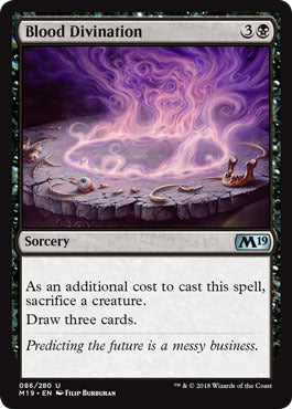 Core Set 2019 086/280 Blood Divination