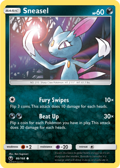 Celestial Storm 086/168 Sneasel