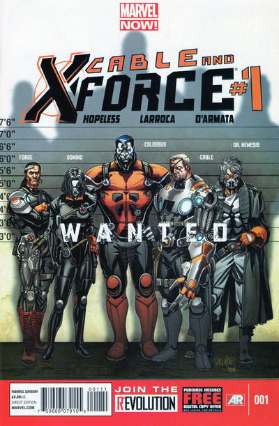 Cable & X-force #001 Marvel Comics (2013)