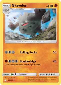 Unbroken Bonds 088/214 Graveler