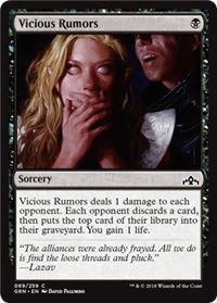 Guilds of Ravnica 089/259 Vicious Rumors