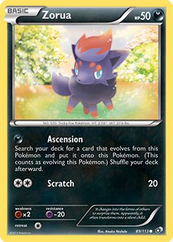 Legendary Treasures 089/113 Zorua