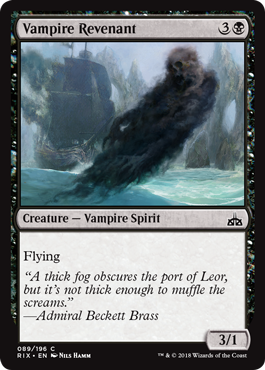 Rivals of Ixalan 089/196 Vampire Revenant