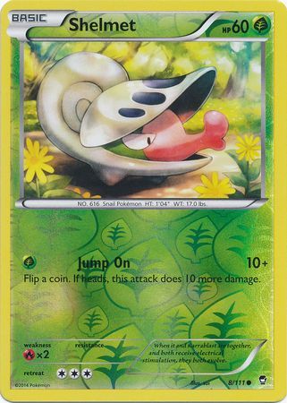 Furious Fists 008/111 Shelmet (Reverse Holo)