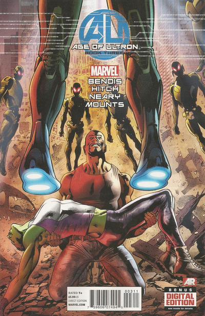 Age of Ultron #3 Marvel Comics (2013)