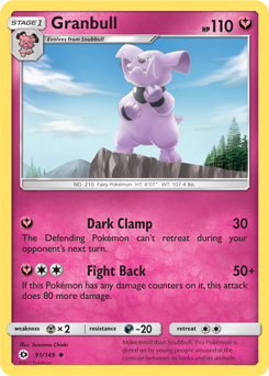 Sun & Moon 091/149 Granbull