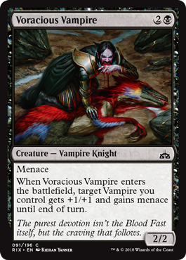 Rivals of Ixalan 091/196 Voracious Vampire