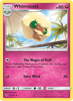 Guardians Rising 091/145 Whimsicott