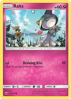 Burning Shadows 091/147 Ralts