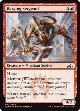Guilds of Ravnica 092/259 Barging Sergeant