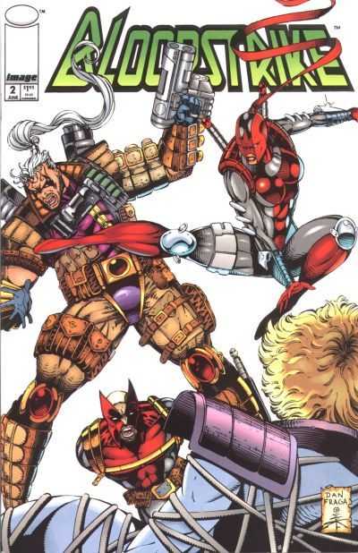 BloodStrike #2 Image Comics (1993)
