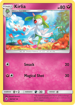 Burning Shadows 092/147 Kirlia