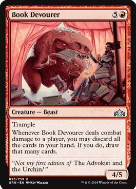 Guilds of Ravnica 093/259 Book Devourer