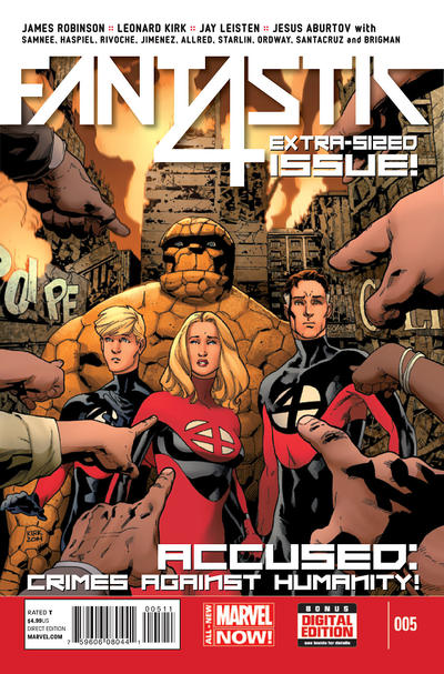 Fantastic Four #005 Marvel Comics (2014)