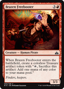 Rivals of Ixalan 095/196 Brazen Freebooter