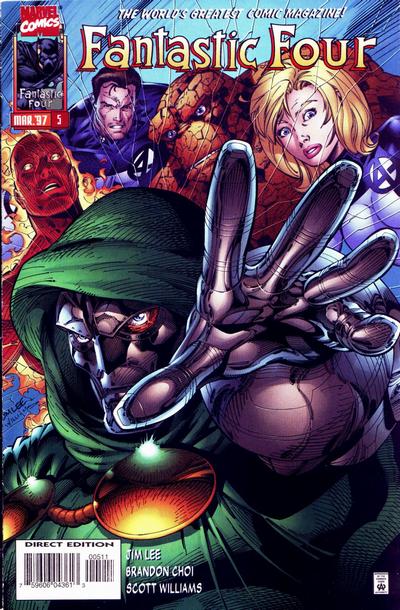 Fantastic Four #5 Marvel Comics (1996)