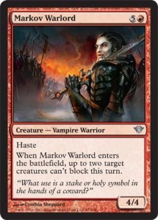 Dark Ascension 097/158 Markov Warlord