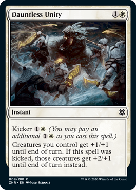 Zendikar Rising 009/280 Dauntless Unity (Foil)