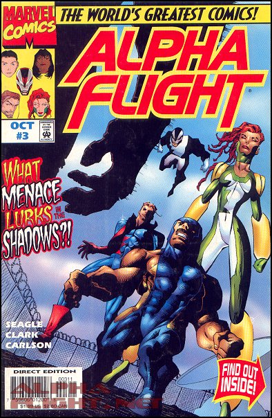Alpha Flight #3 Marvel Comics (1997)