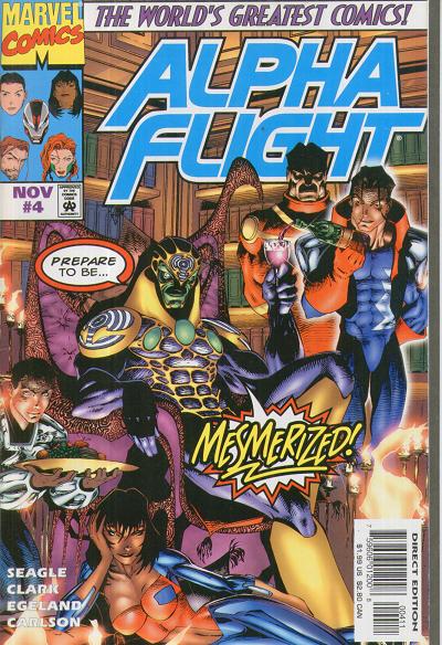 Alpha Flight #4 Marvel Comics (1997)