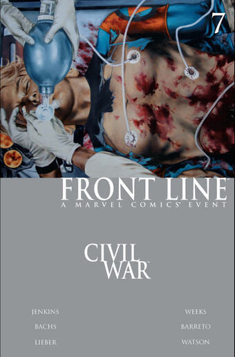 Civil War Front Line #7 Marvel Comics