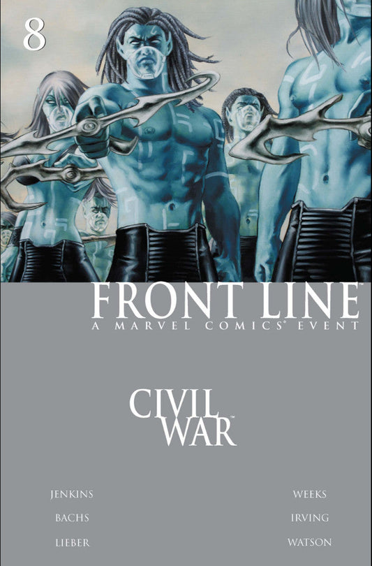 Civil War Front Line #8 Marvel Comics