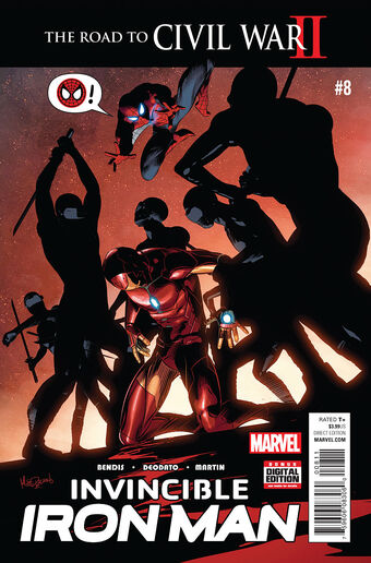 Invincible Iron Man #8 Marvel Comics (2015)