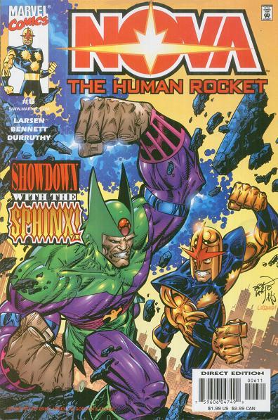 Nova #6 Marvel Comics (1999)