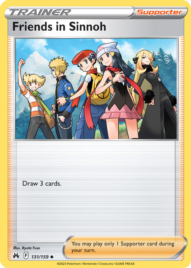 Crown Zenith 131/159 Friends in Sinnoh
