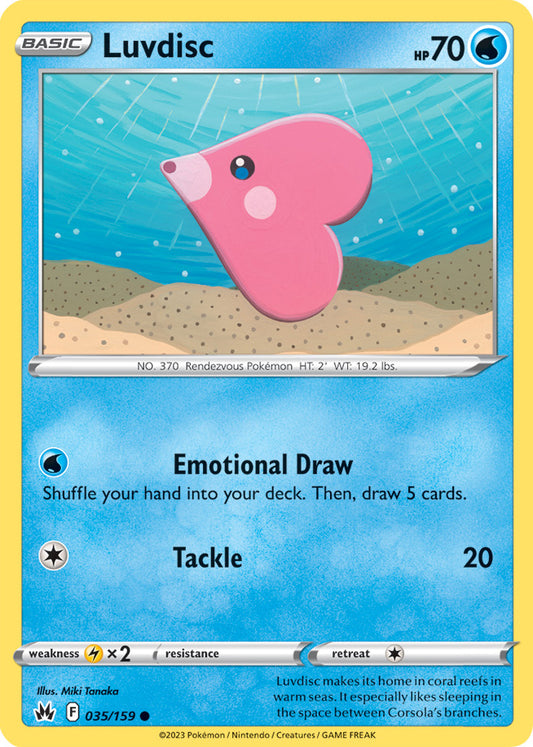 Crown Zenith 035/159 Luvdisc