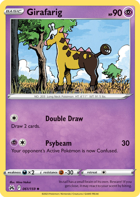 Crown Zenith 061/159 Girafarig