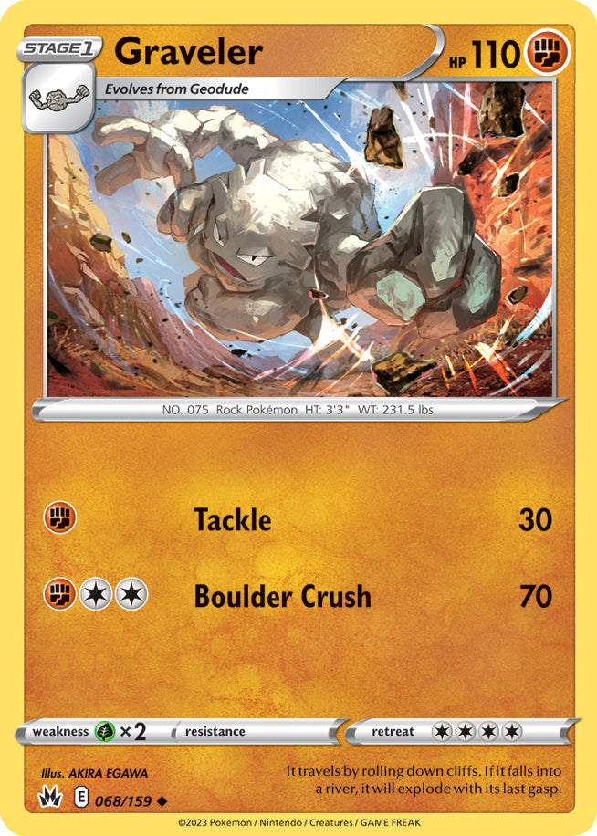 Crown Zenith 068/159 Graveler