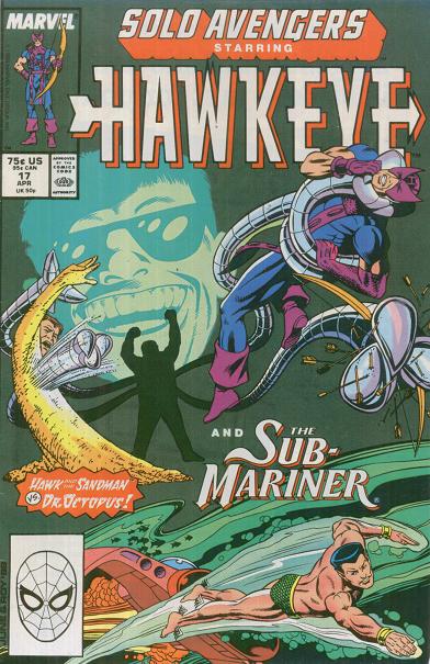 Solo Avengers #17 Marvel Comics (1987)