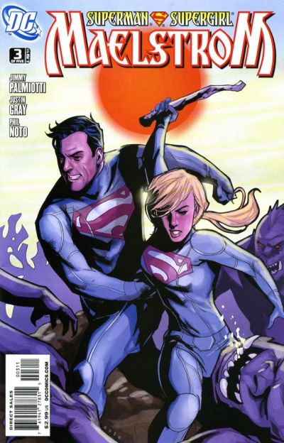 Superman Supergirl Maelstrom #3 DC Comics (2009)