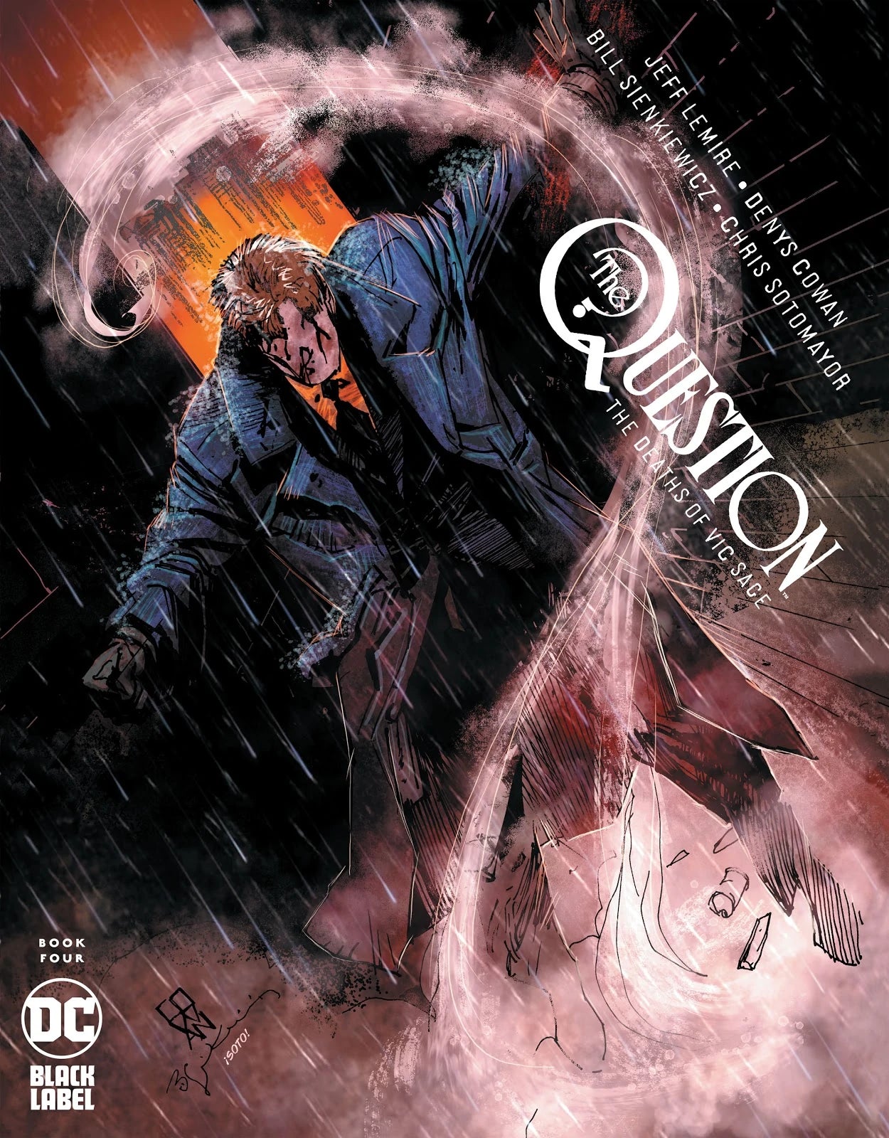 The Question The Deaths of Vic Sage #4 DC Black Label (2019)